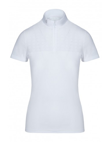 Polo de Concurso Cavalleria Toscana Square Perforated Zip