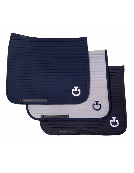 Cavalleria Toscana Quilted Row Jersey Dressage Saddle Pad