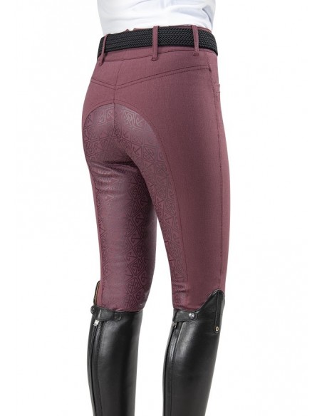 Pantalón Equiline Eco Leather FGrip Mujer