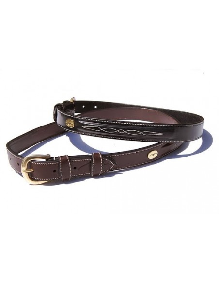 Dyon Fancy Equestrian Leather Belt