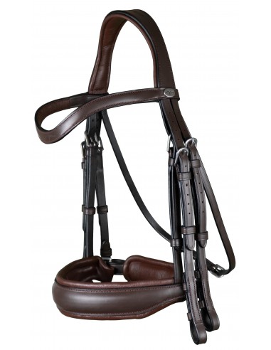 Dyon Working Collection Matte Brown Double Bridle