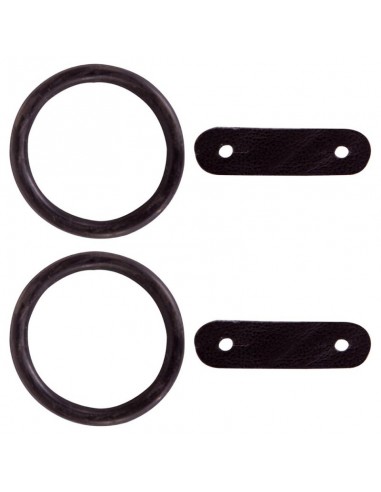 Rubber Ring with Leather Strap for Safety Stirrups