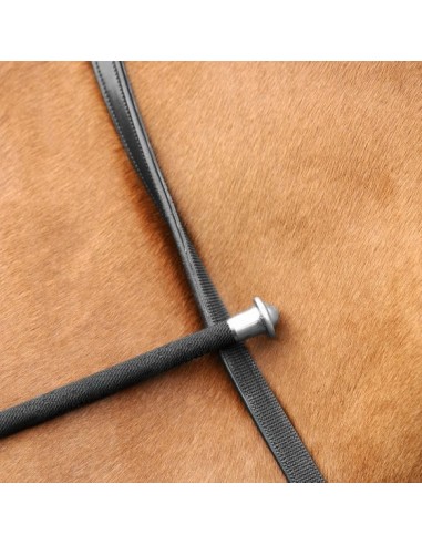 Passier Leather Reins One Side Rubber