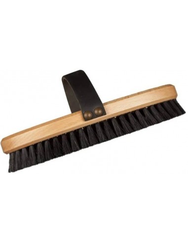 Wooden Soft Body Brush with Leather...