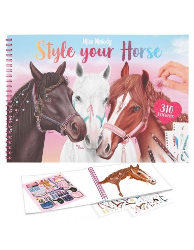 Miss Melody Style your Horse Sticker...