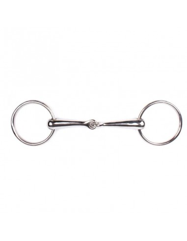 Snaffle Bit Jointed Inox Pony