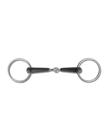 Waldhausen Rubbered Snaffle Bit