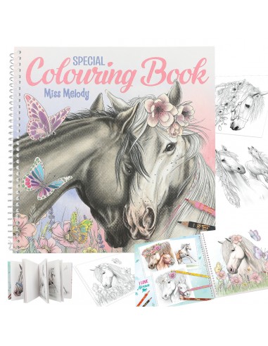 Miss Melody Special Colouring Book