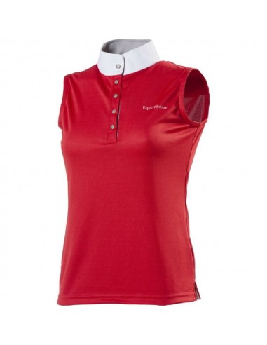 MESH SLEEVELESS COMPETITION POLO SHIRT