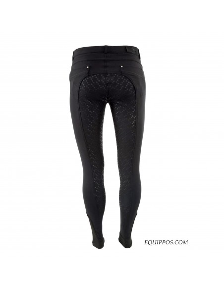 PANTALON DE EQUITACION BR MENZO FULL GRIP SILICON