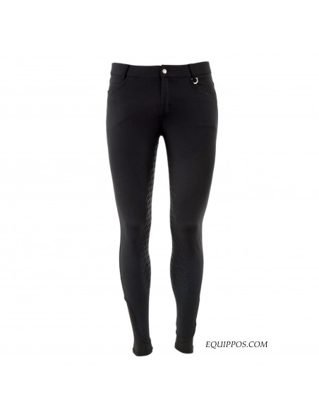 PANTALON DE EQUITACION BR MENZO FULL GRIP SILICON