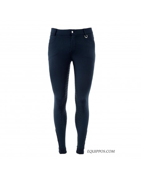 PANTALON DE EQUITACION BR MENZO FULL GRIP SILICON