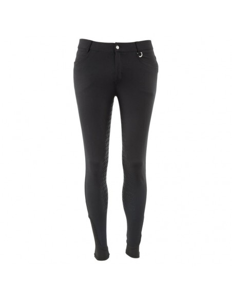 PANTALON DE EQUITACION BR MENZO FULL GRIP SILICON