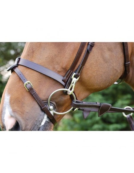 SNAFFLE BRIDLE DYON FLAT NOSEBAND