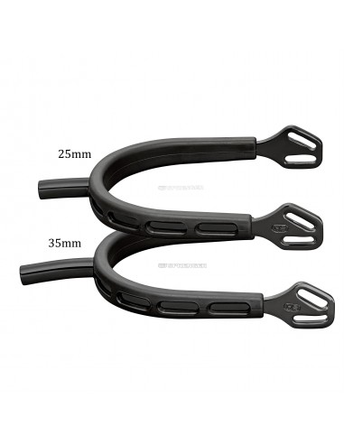 Sprenger Ultra Fit Extra Grip Black Edition Spurs